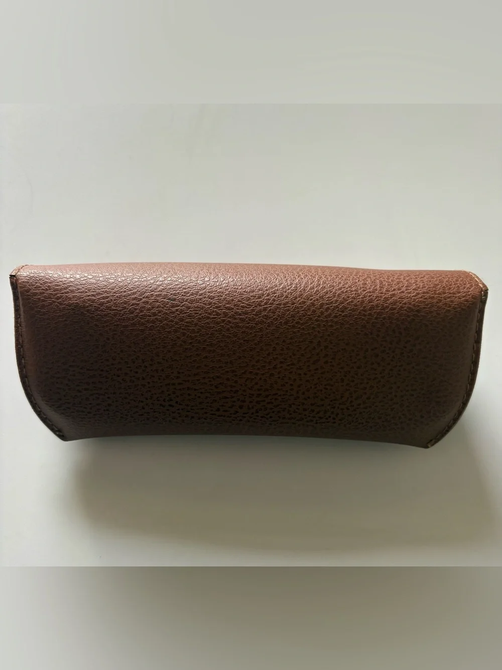 Ray-Ban Brown Snap Closure Luxotica Sunglasses Case